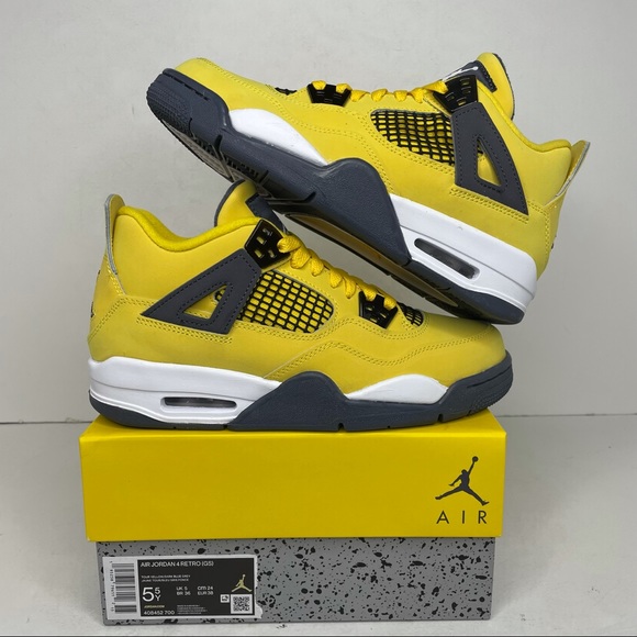 Jordan Shoes - Nike Air Jordan 4 Retro GS “Lightning” NEW 2021